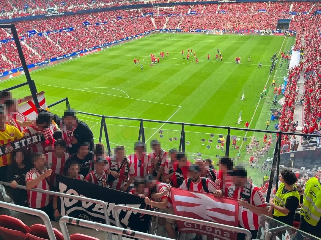 Jovent Gironí al Wanda Metropolitano, Atletico de Madrid vs Girona.