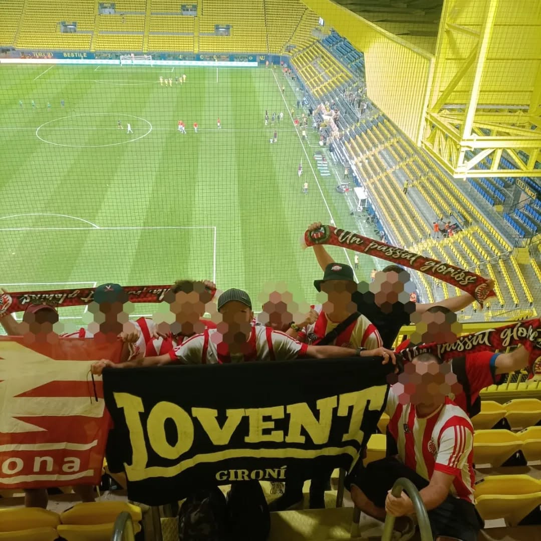 Jovent Gironí a la Ceràmica, Villarreal vs Girona.
