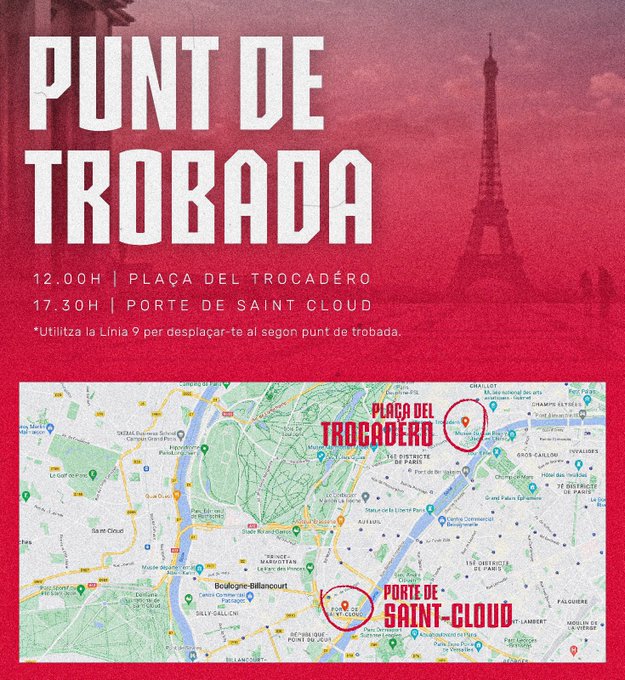 Mapa de París